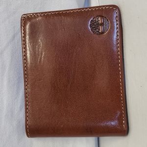 TIMBERLAND LEATHER WALLET WITH 3 WINDOWS IDs